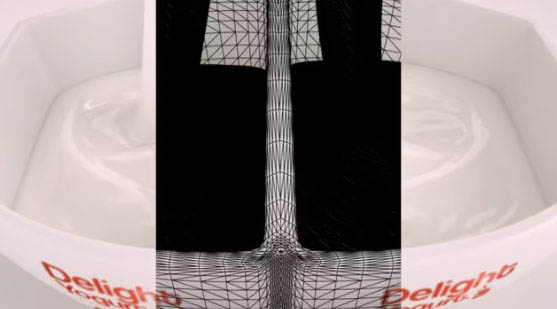 Delight Yogurt Ad. Making Of